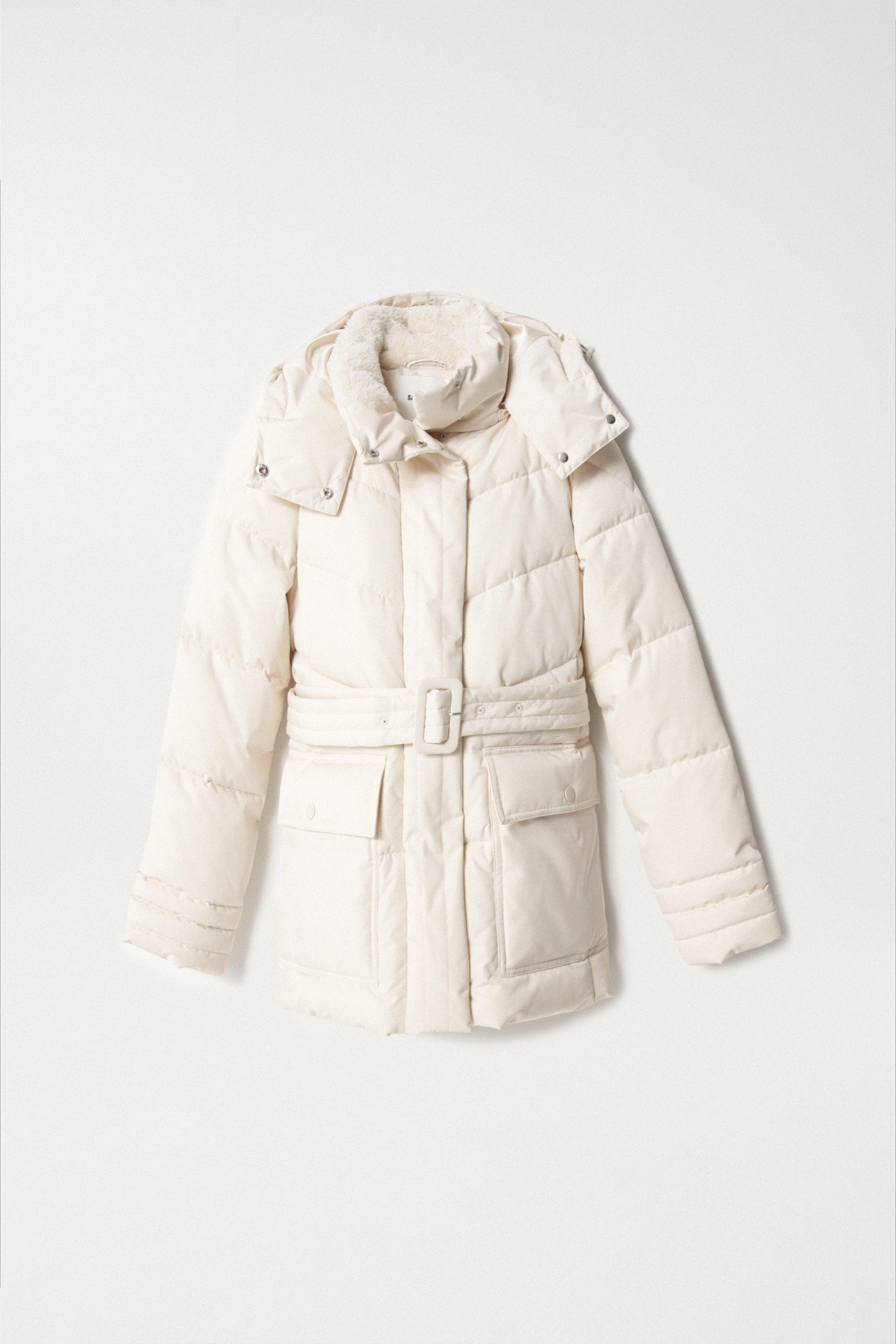 VESTE POLAIRE AVEC CEINTURE