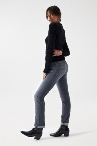 FUR EFFECT KNIT JUMPER