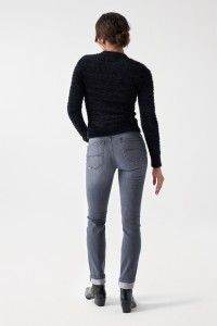 FUR EFFECT KNIT JUMPER
