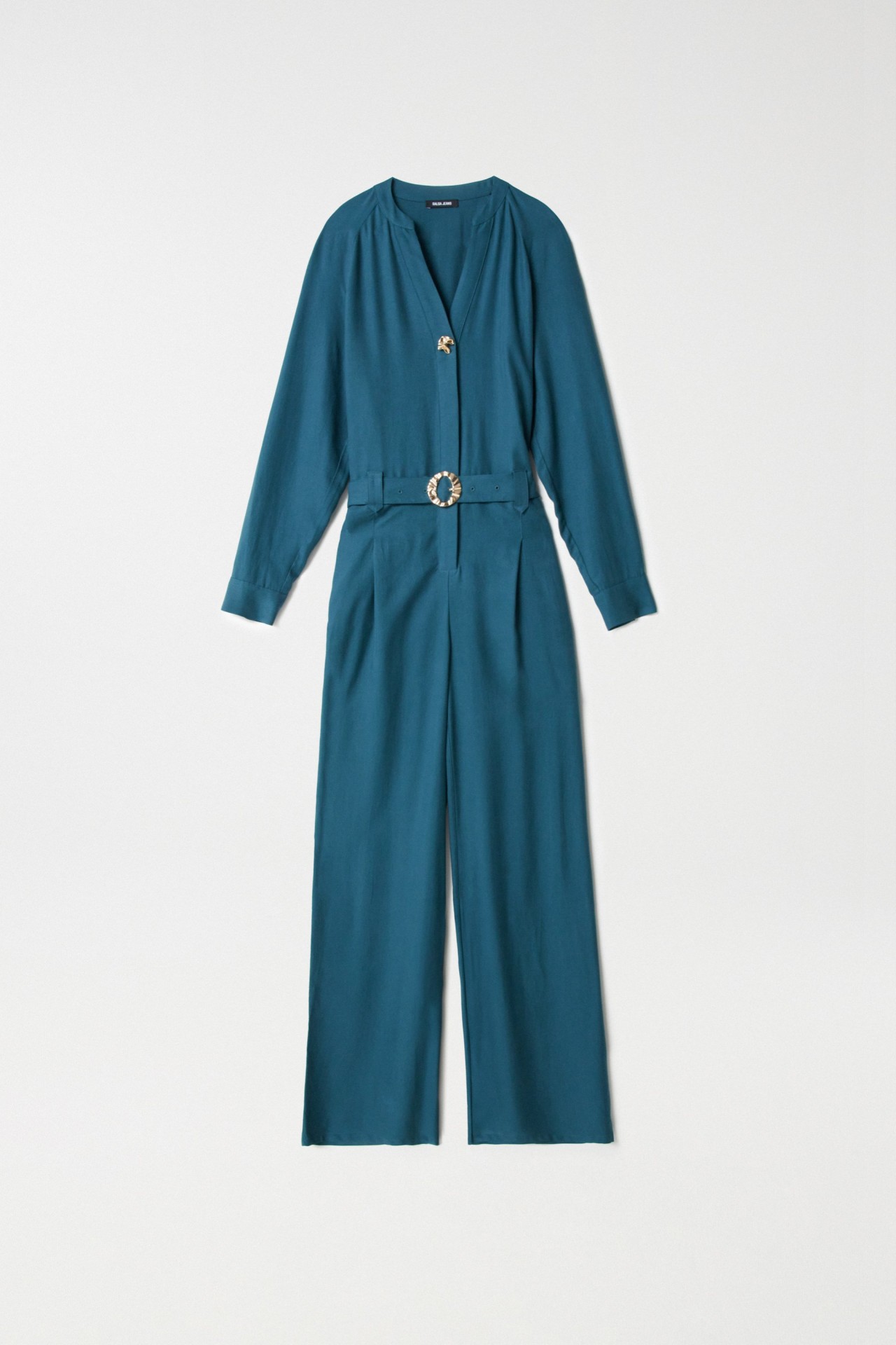 MONO CON CINTURN Y DETALLE DE BOTONES