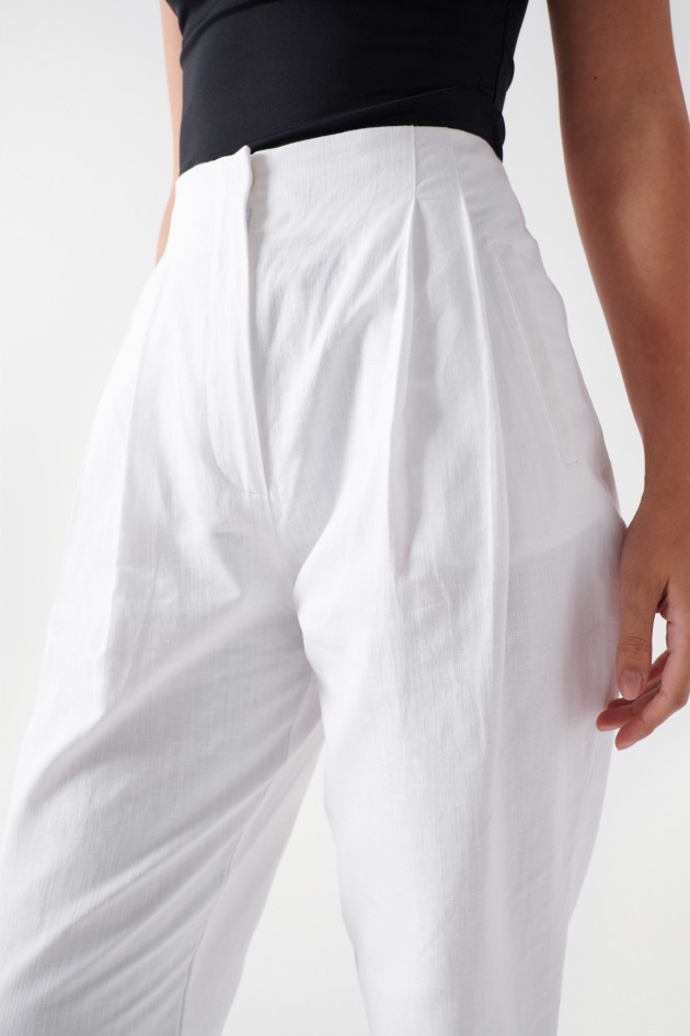 LINEN TROUSERS