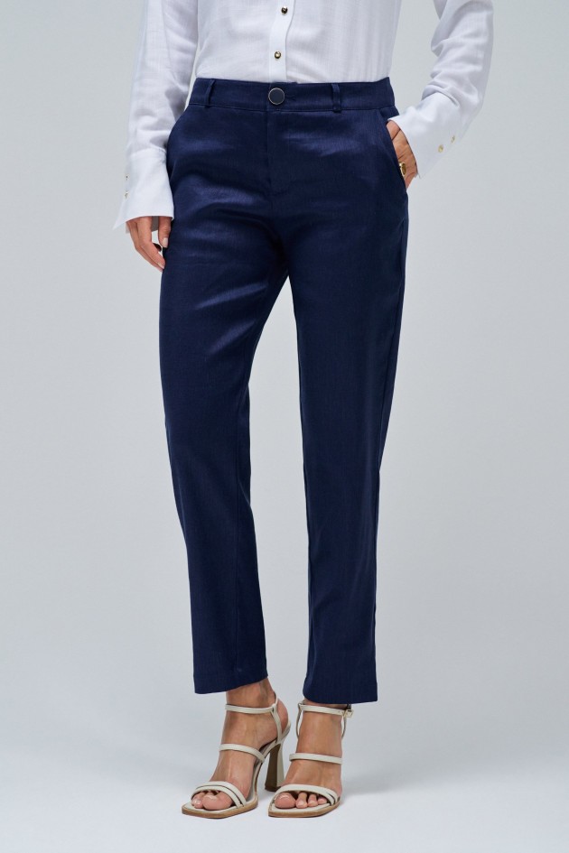 LINEN CHINO