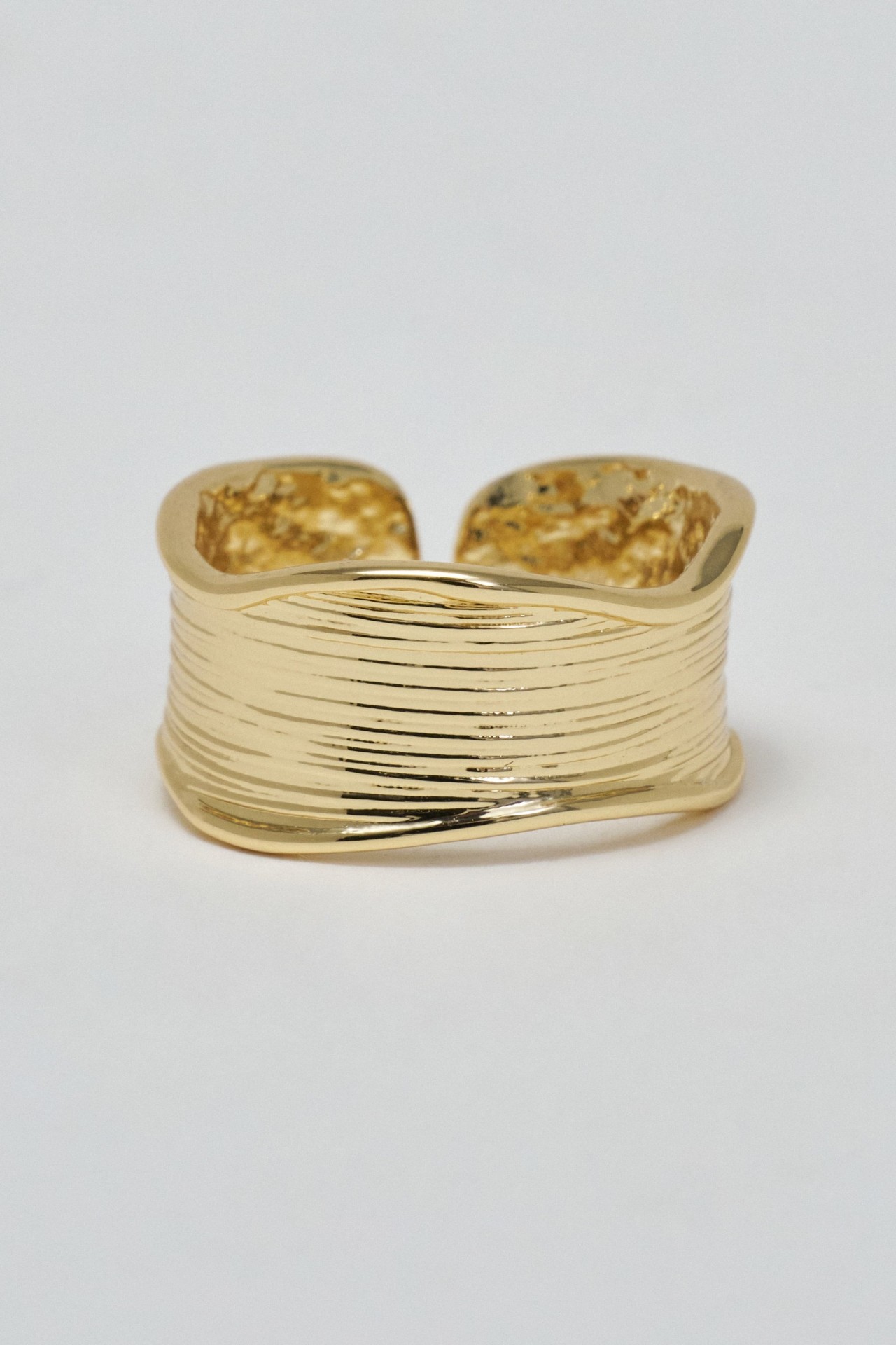 BAGUE AJUSTABLE AVEC TEXTURE