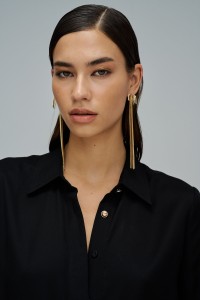 LONG CHAIN EARRINGS