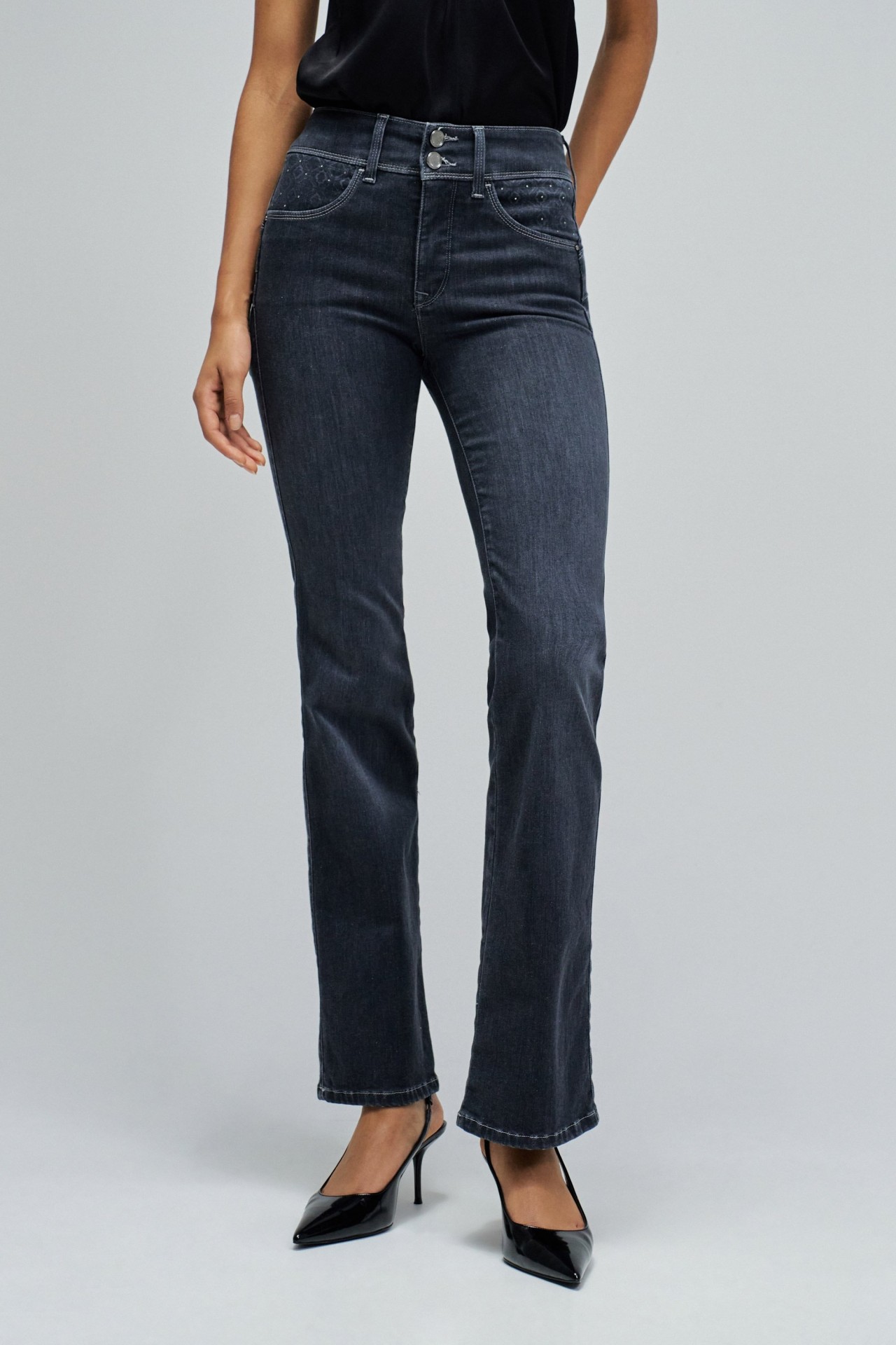 HOSE GEHEIM PUSH IN BOOTCUT SOFT TOUCH