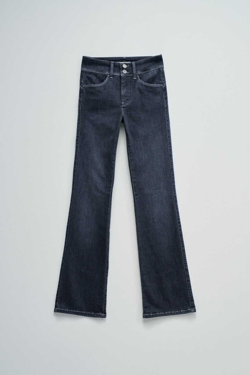 JEAN SECRET PUSH IN BOOTCUT SOFT TOUCH