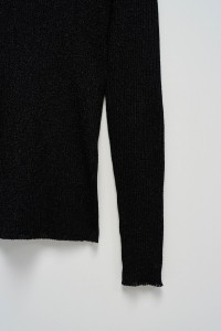 SHINY KNIT SWEATER