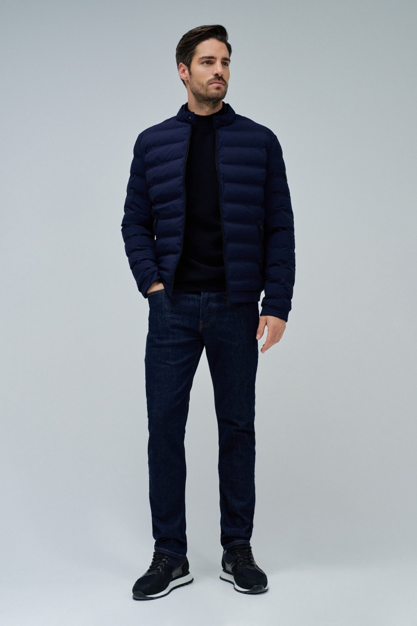 PUFFERMANTEL MIT TASCHEN