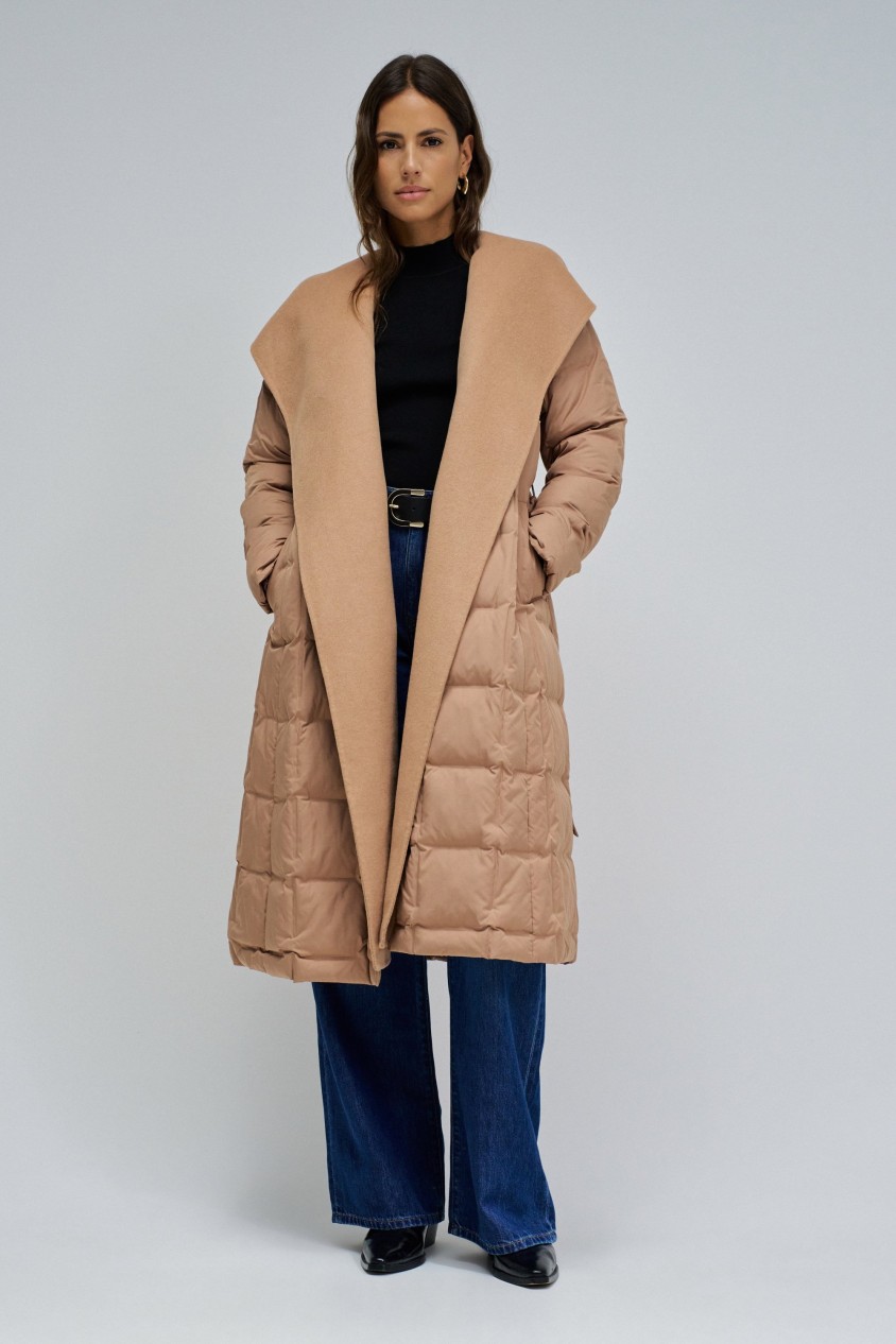 LONG PUFFER COAT
