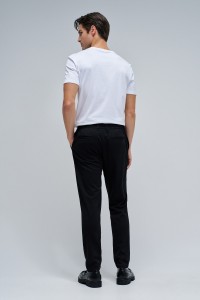 SLIM FIT JOGGERHOSE AUS STOFF