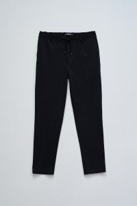 SLIM FIT JOGGERHOSE AUS STOFF