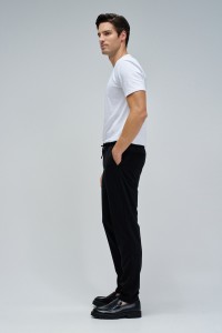 SLIM FIT JOGGERHOSE AUS STOFF