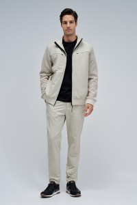 SLIM FIT JOGGERHOSE AUS STOFF