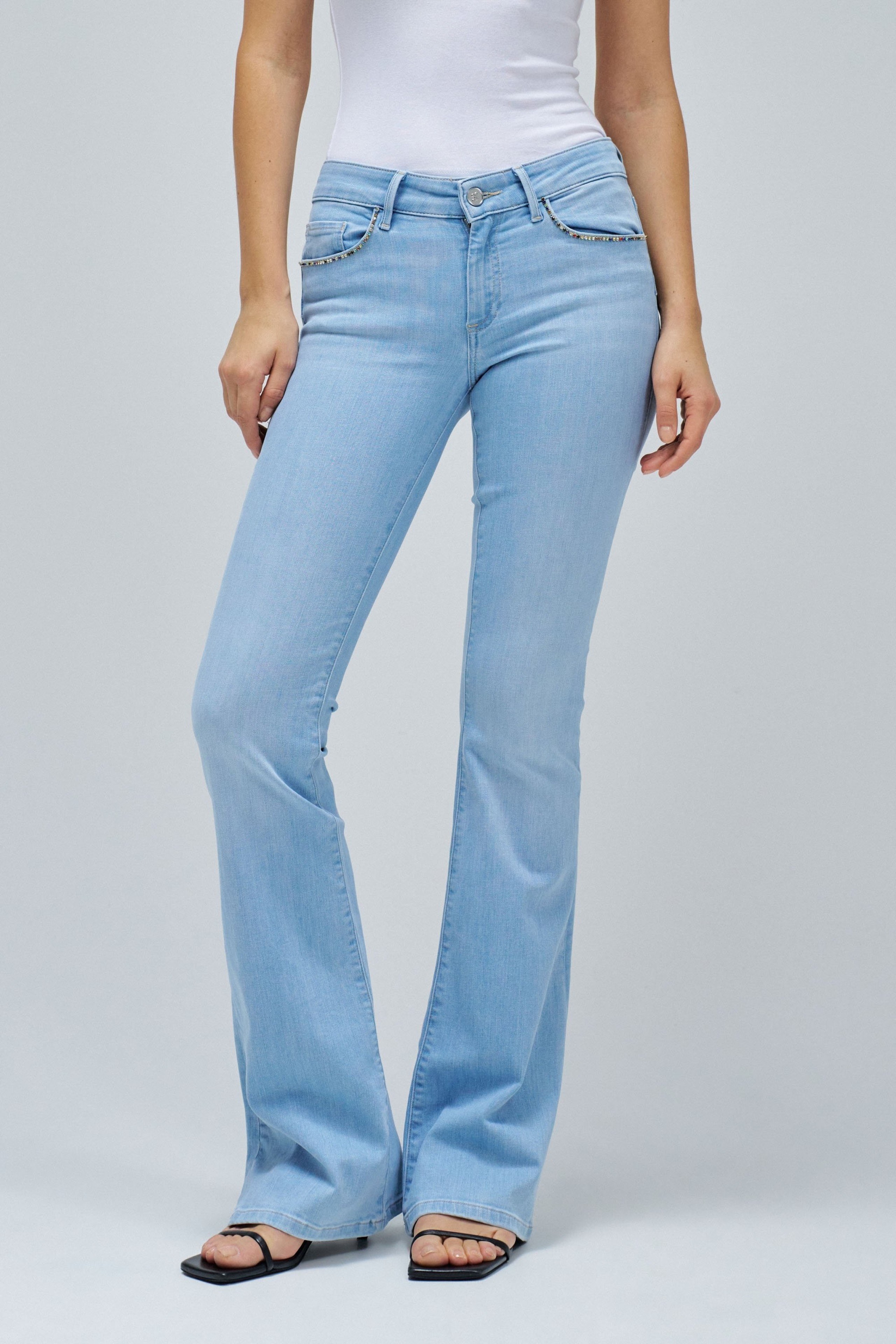 WONDER PUSH UP FLARE JEANS