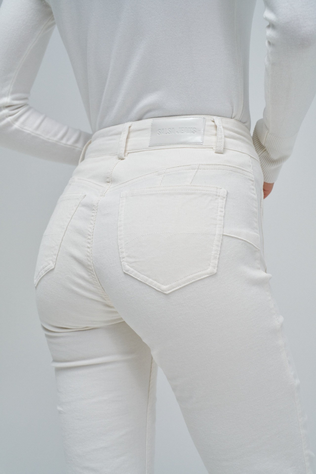 DESTINY PUSH UP FLARE IN CORDUROY JEANS