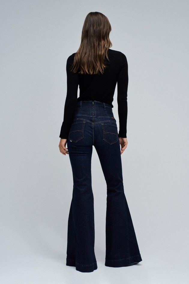 DIVA FAITH PUSH IN FLARE JEANS