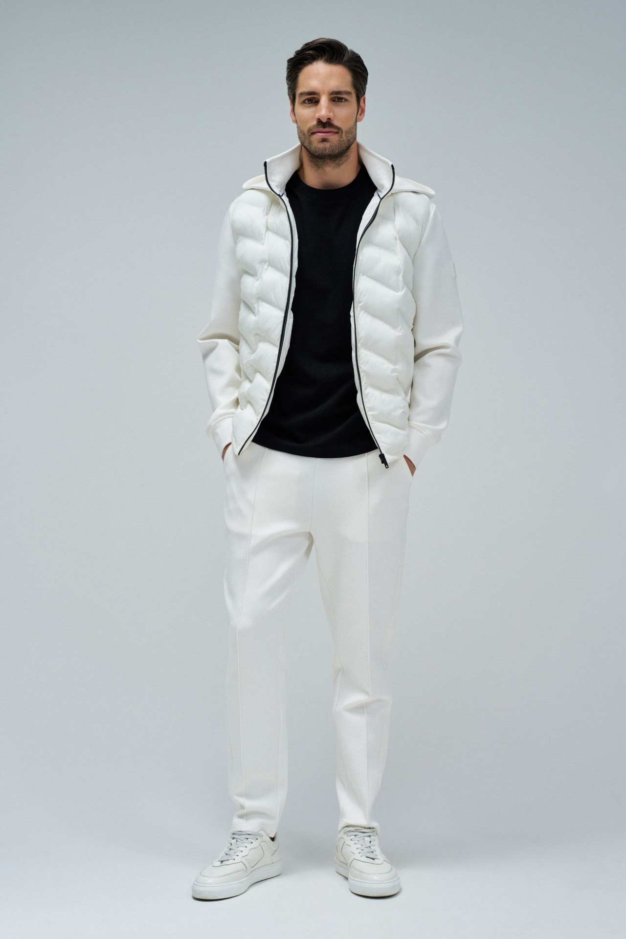 PANTALONS JOGGERS EN MAILLE