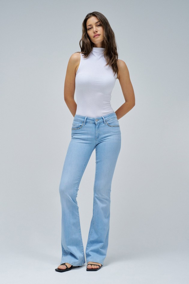 WONDER PUSH UP FLARE JEANS