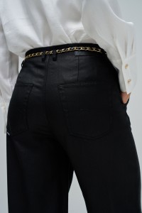 LIGHTDENIM TROUSERS WITH WIDE LEG LIGHTDENIM TROUSERS WITH WIDE LEG