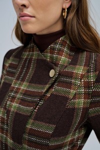 VESTE EN LAINE GRACE LONG AVEC CEINTURE