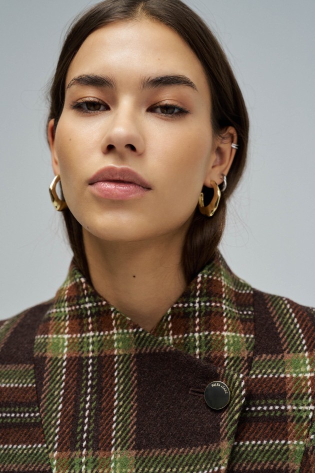 VESTE EN LAINE GRACE LONG AVEC CEINTURE