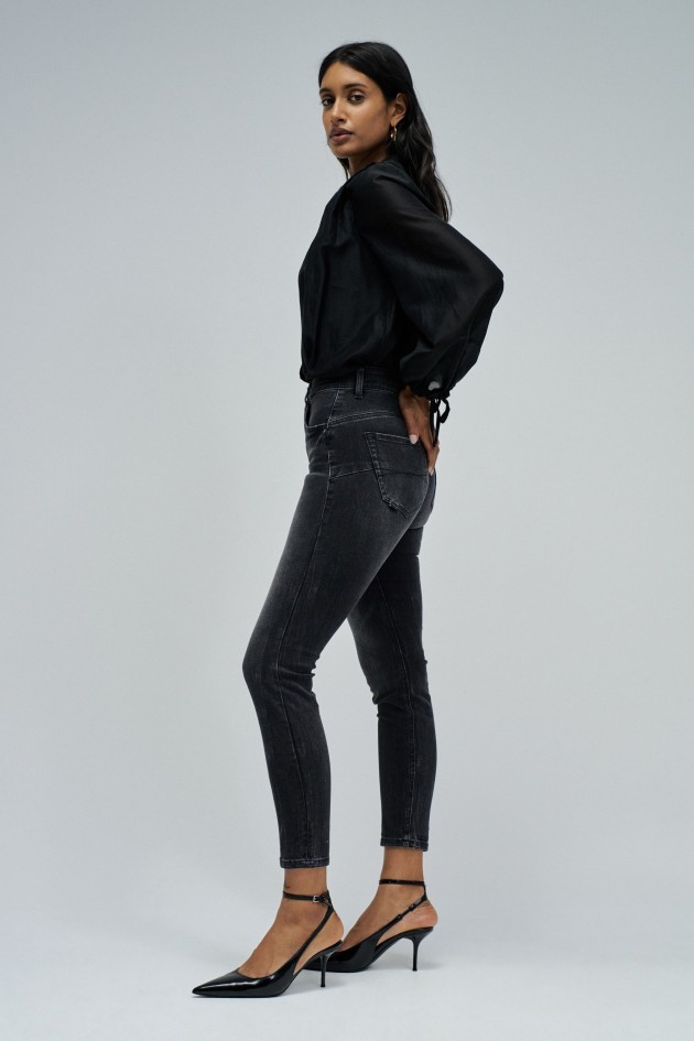 JEAN FAITH PUSH IN CROPPED SKINNY