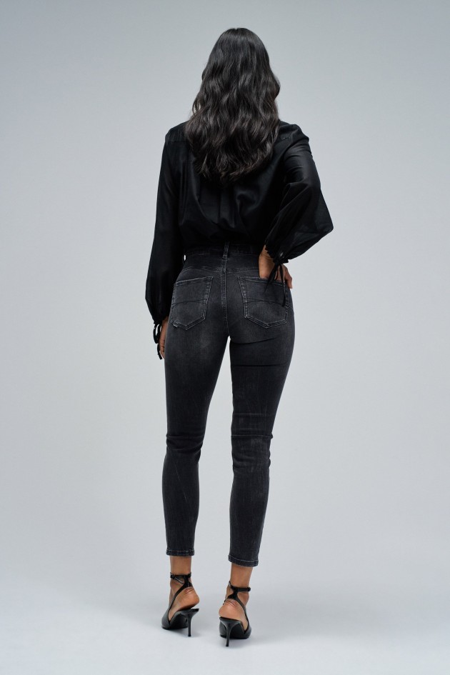 JEAN FAITH PUSH IN CROPPED SKINNY