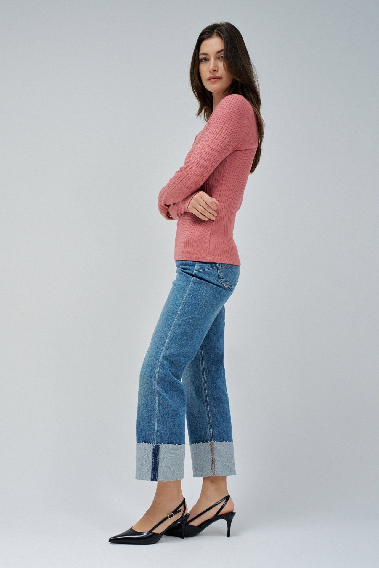 PULL EN MAILLE C�TEL�E