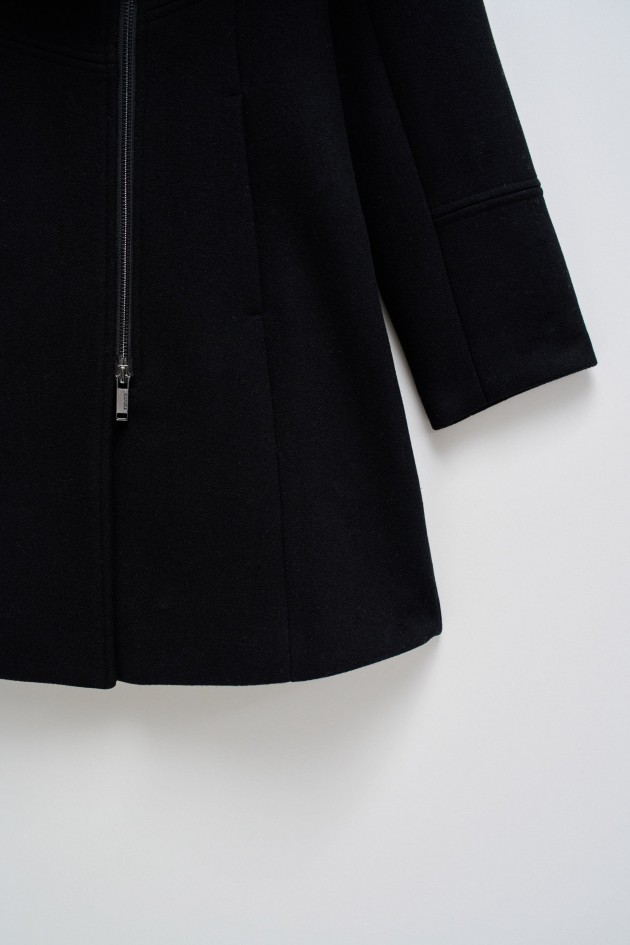 ABRIGO DE PAÑO GRACE CON PELO