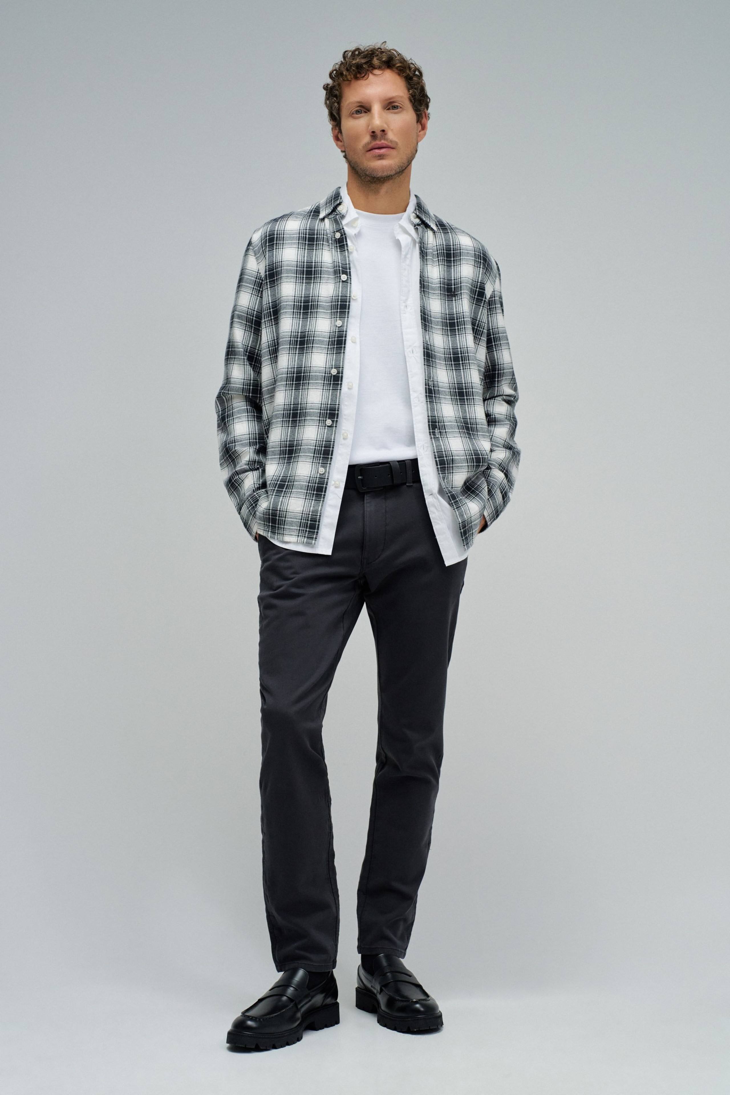 SHIRT WITH CHECK PATTERN