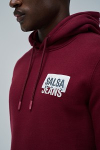 SWEAT  CAPUCHE AVEC LOGO