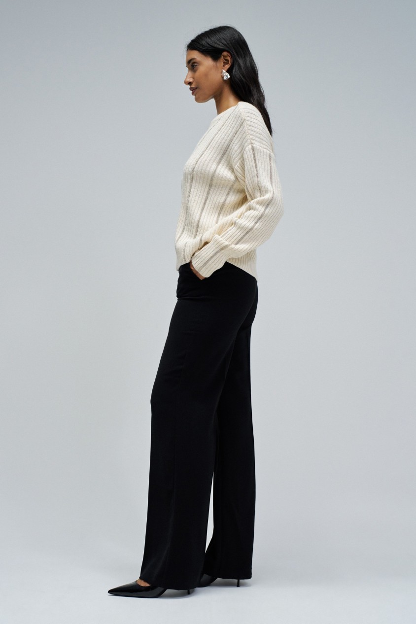 CAMISOLA DE MALHA COM LÃ