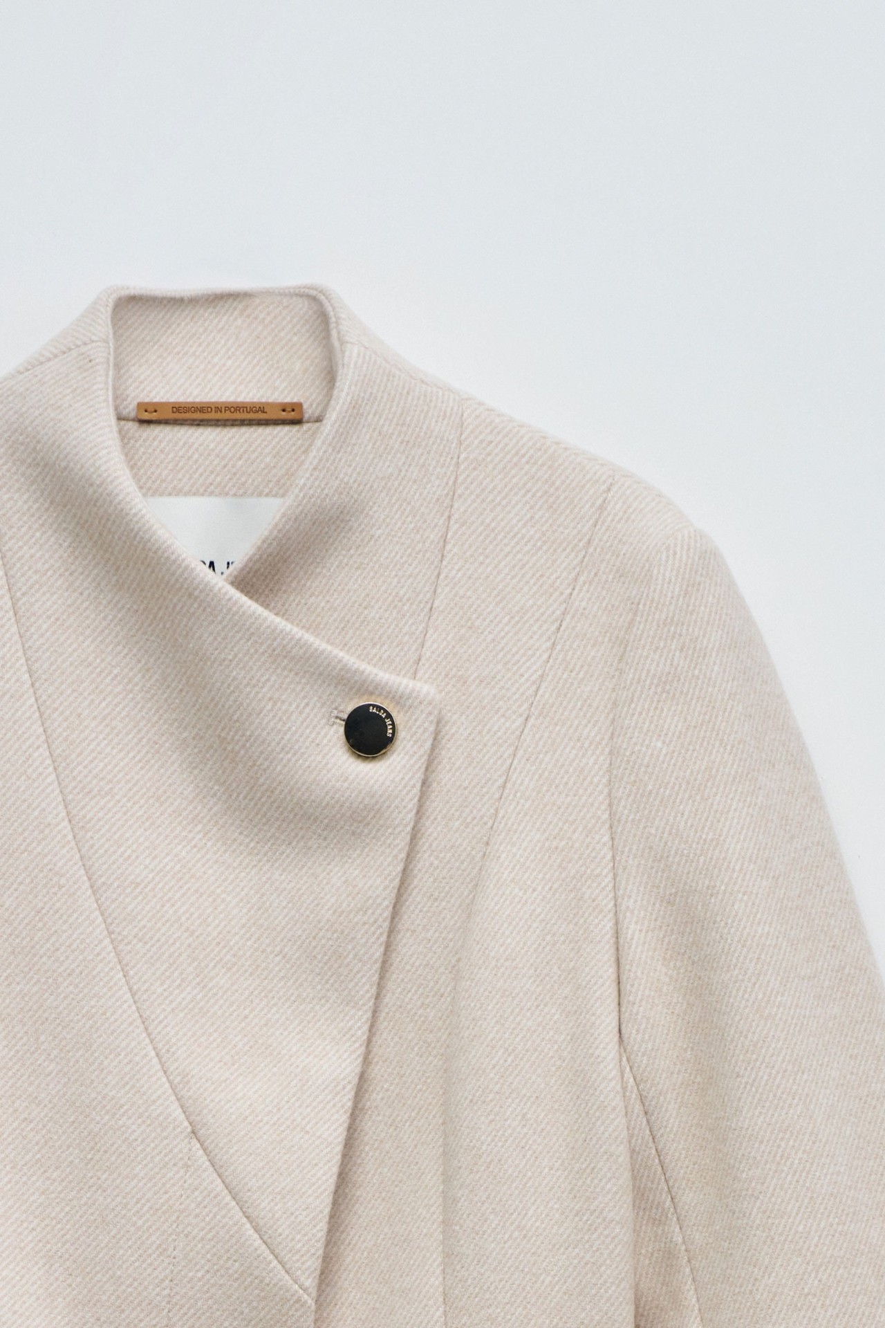 GRACE LONG WOOLLEN COAT WITH BELT