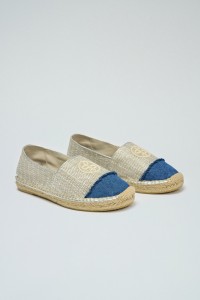 ESPADRILLES WITH DENIM DETAIL