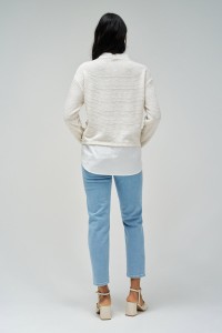 SWEATER COMBINED WITH SHIRT