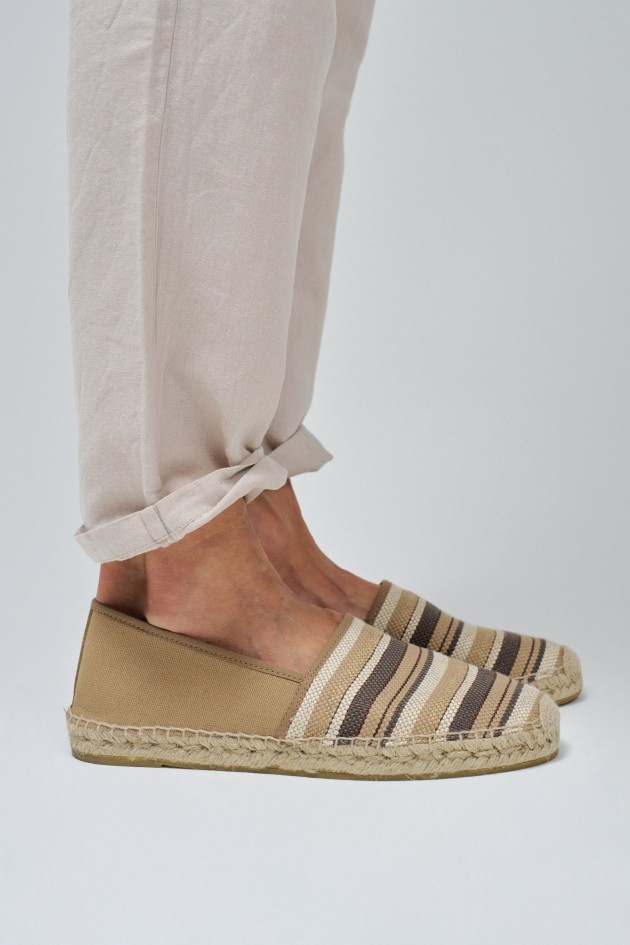 ESPADRILLES À RAYURES