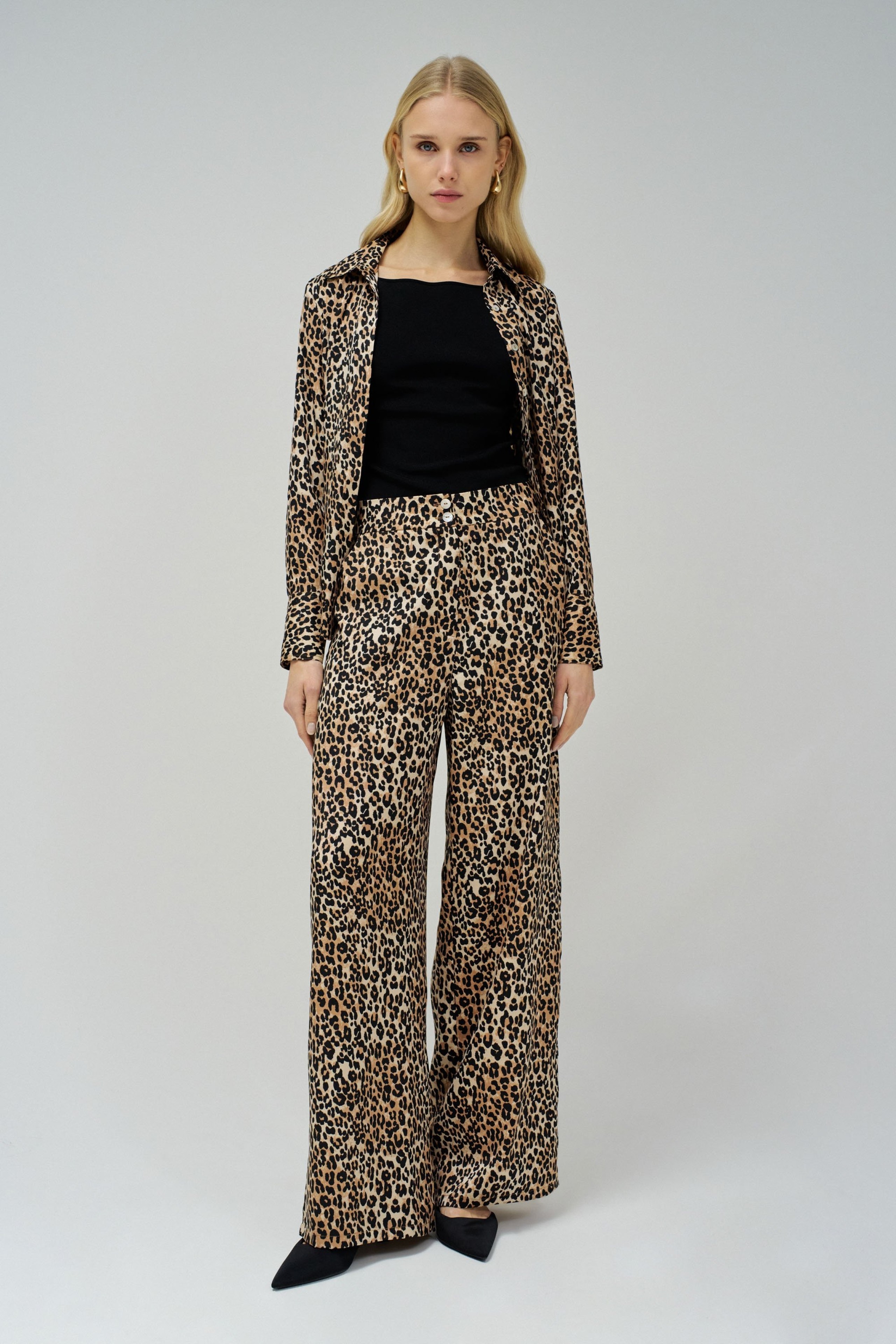 PANTALONES STRAIGHT DE TELA