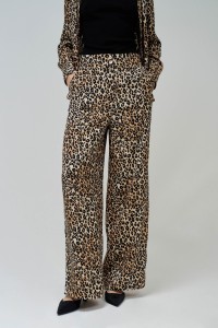 STRAIGHT TROUSERS IN FABRIC