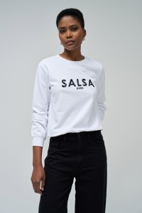 SWEATSHIRT MIT BRANDING