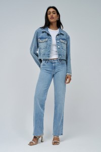 CASACO DE GANGA COM APLICA��ES