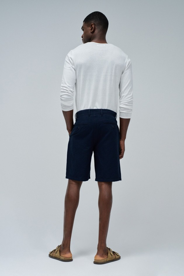 TROUSERS WITH LINEN BLEND