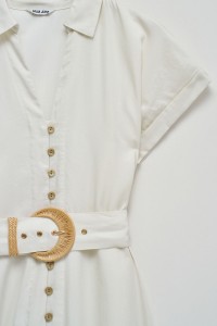 ROBE MIDI EN LIGHTDENIM