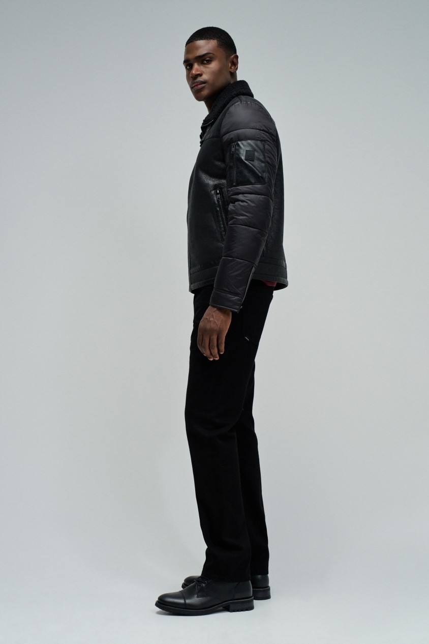 SHEARLING STYLE JACKE