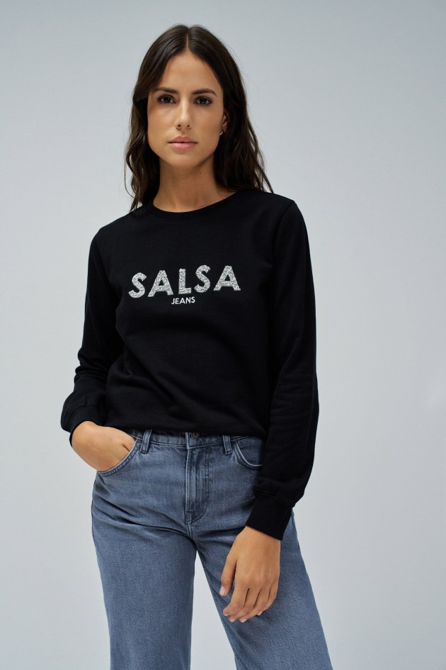 SWEATSHIRT WITH BRANDING