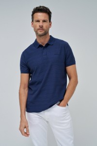 POLO AVEC TEXTURE