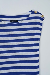 ASYMMETRIC TOP WITH STRIPES