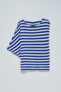 ASYMMETRIC TOP WITH STRIPES