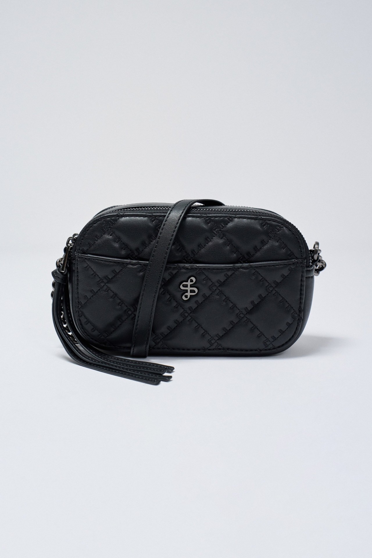 GEPOLSTERTER BEUTEL LEDEREFFEKT