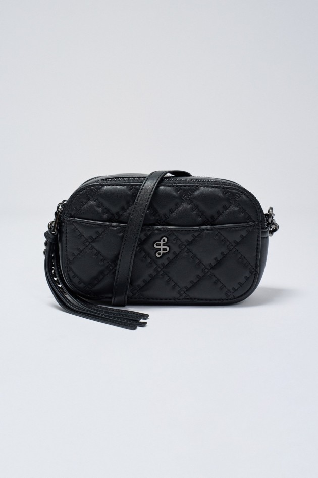 GEPOLSTERTER BEUTEL LEDEREFFEKT