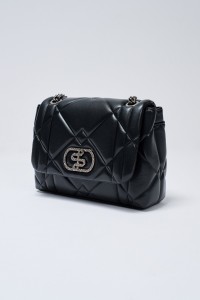 GEPOLSTERTER BEUTEL LEDEREFFEKT